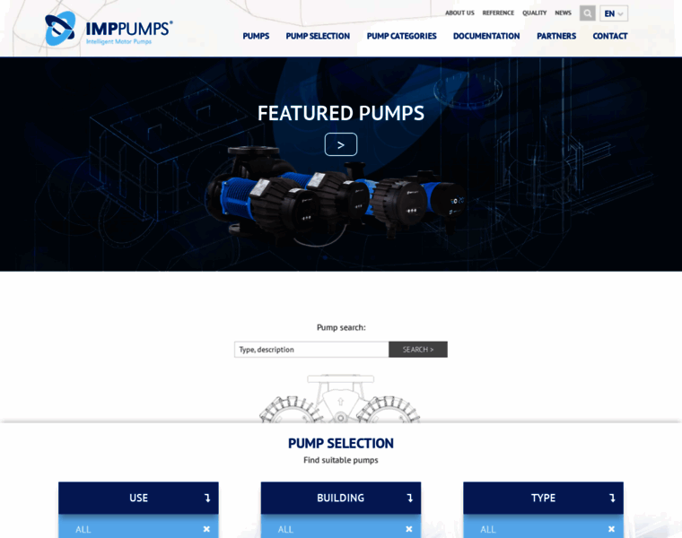 Imp-pumps.com thumbnail