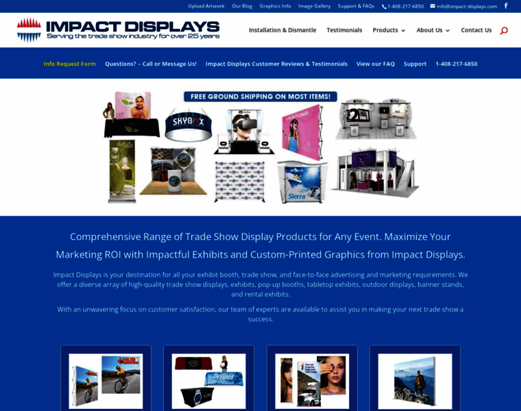 Impact-displays.com thumbnail