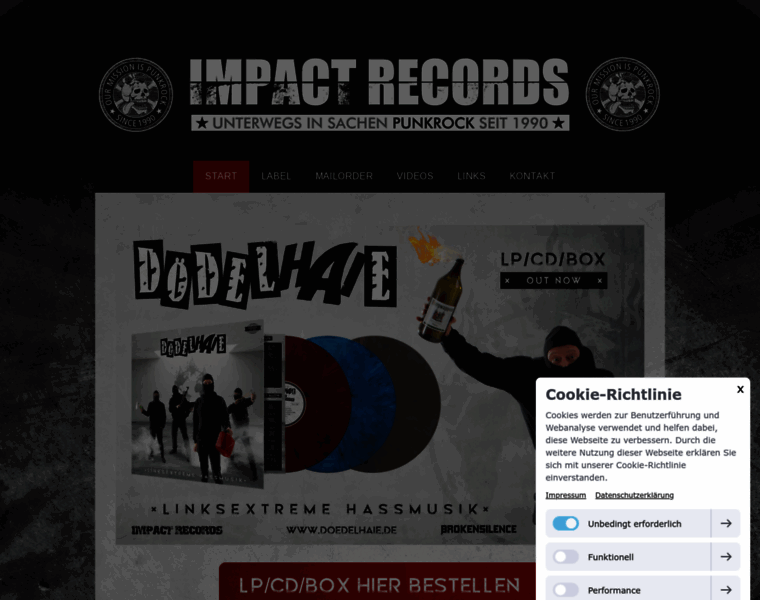 Impact-records.de thumbnail