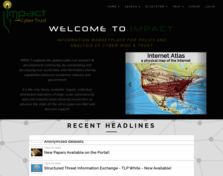 Impactcybertrust.org thumbnail