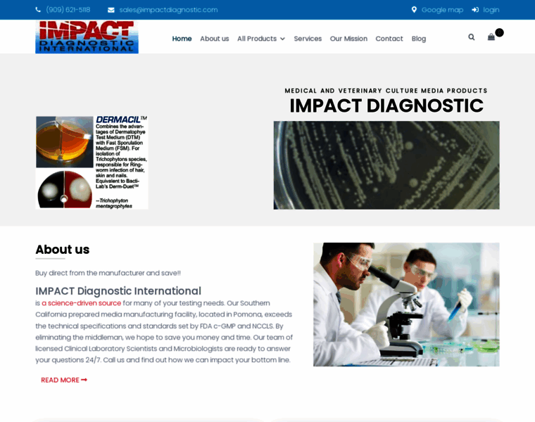 Impactdiagnostic.com thumbnail Impactdiagnostic.com thumbnail