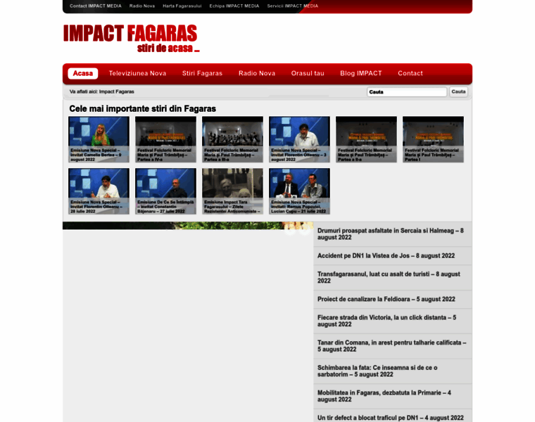 Impactfagaras.ro thumbnail