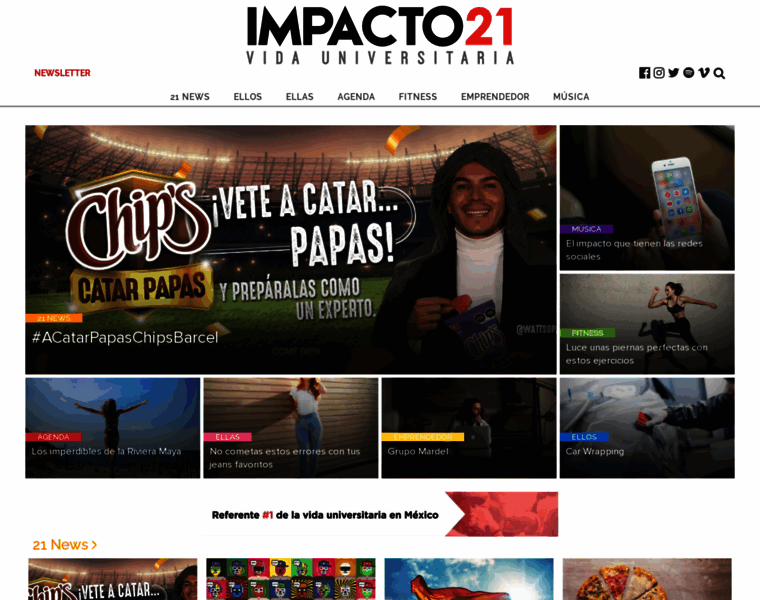 Impacto21.com.mx thumbnail