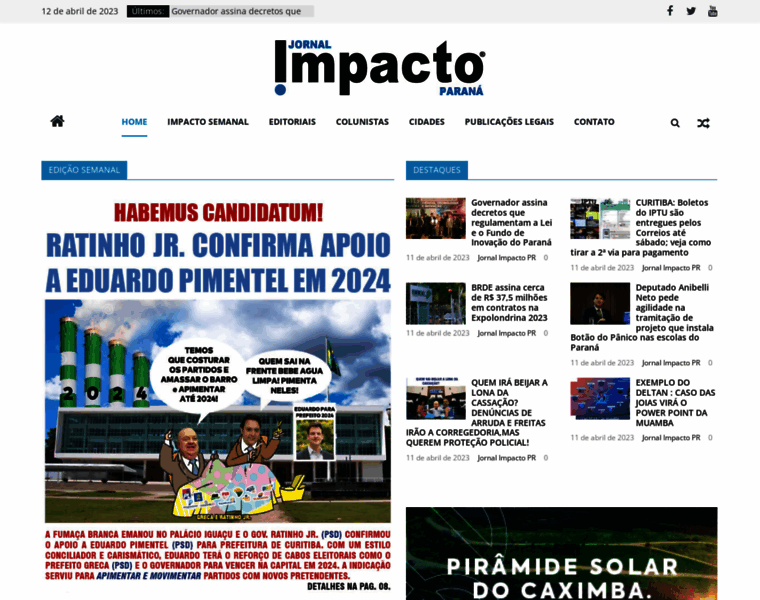 Impactopr.com.br thumbnail