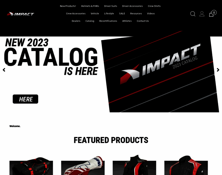 Impactraceproducts.com thumbnail