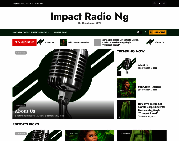 Impactradio.ng thumbnail