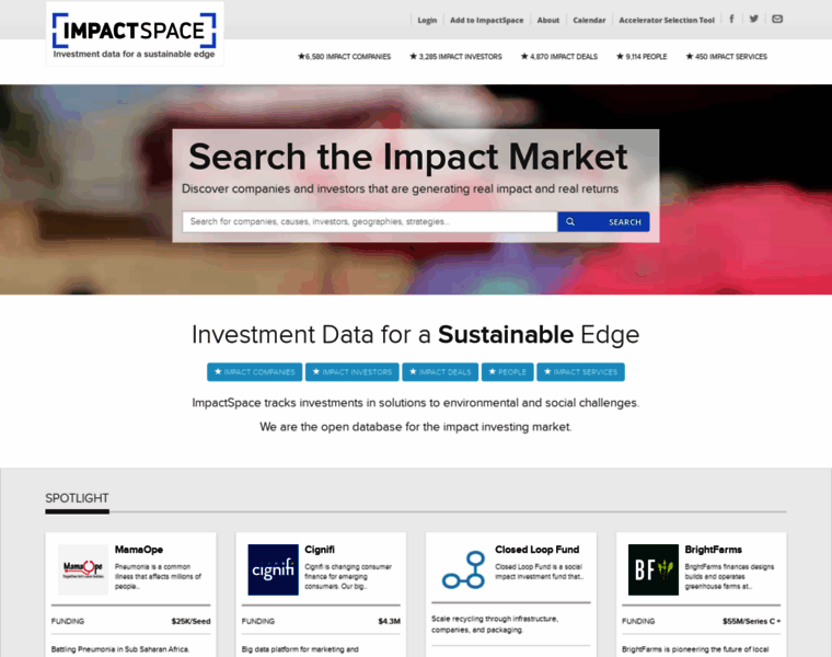 Impactspace.com thumbnail