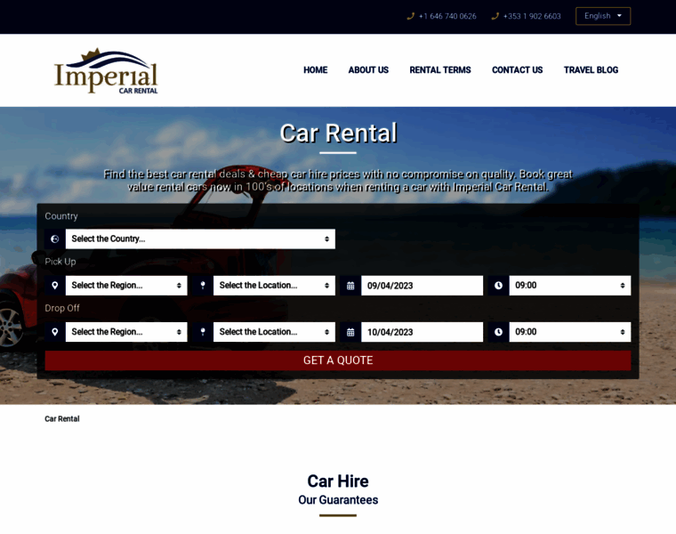 Imperial-car-rental.com thumbnail