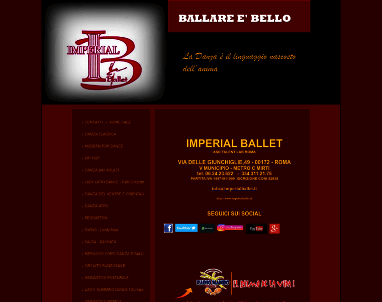 Imperialballet.it thumbnail