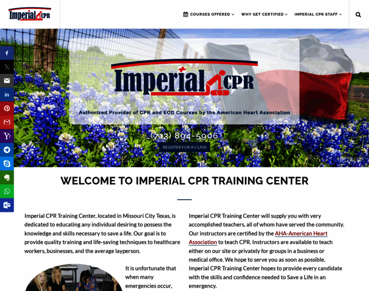 Imperialcpr.com thumbnail