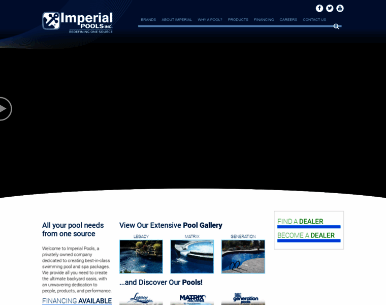 Imperialpools.com thumbnail