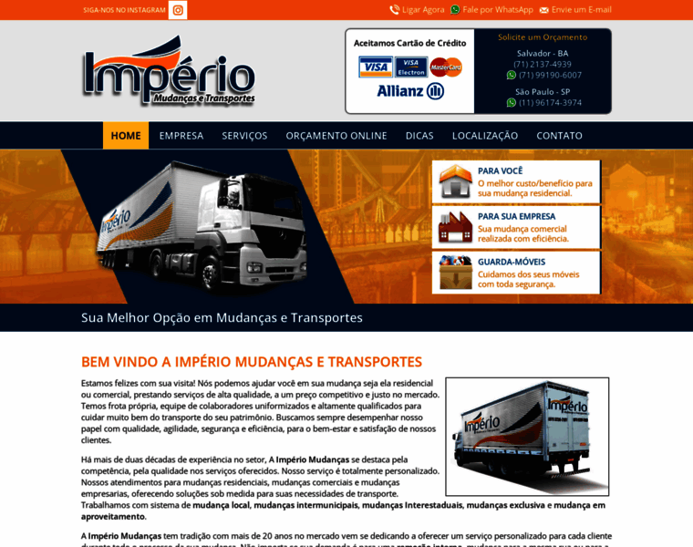 Imperiomudancasetransporte.com.br thumbnail