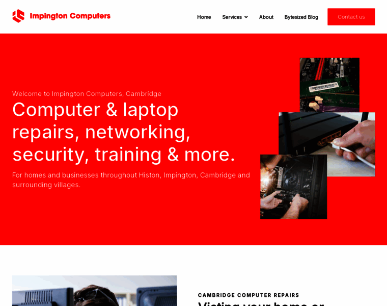 Impingtoncomputers.co.uk thumbnail