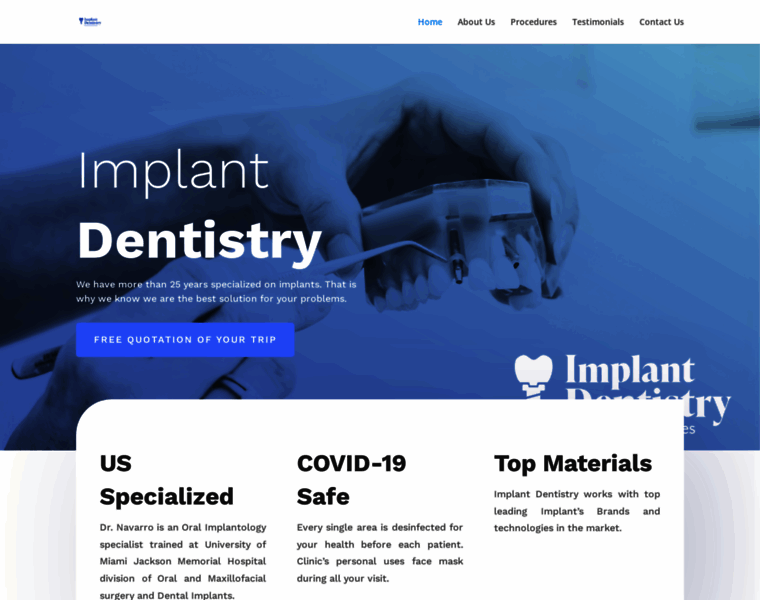 Implantdentistrycr.com thumbnail