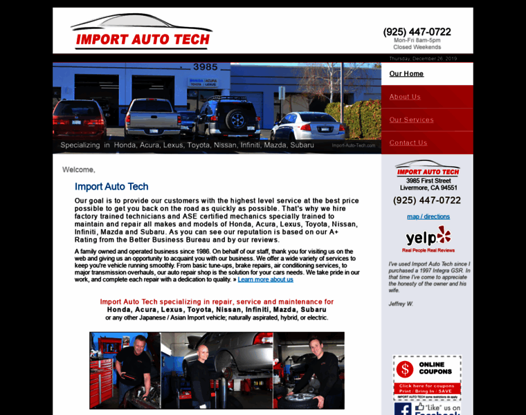 Import-auto-tech.com thumbnail