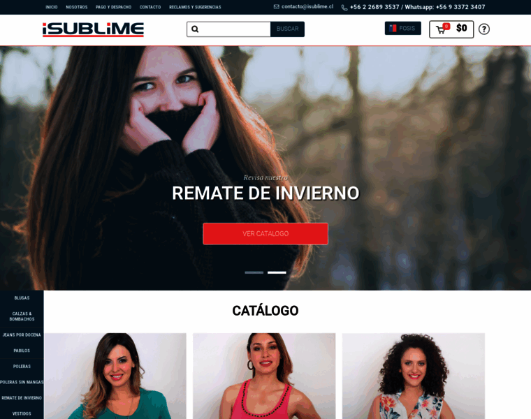 Importadorasublime.cl thumbnail