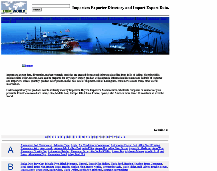 Importers-directory.net thumbnail