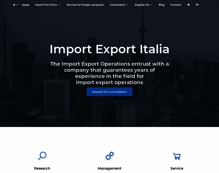 Importexportitalia.com thumbnail