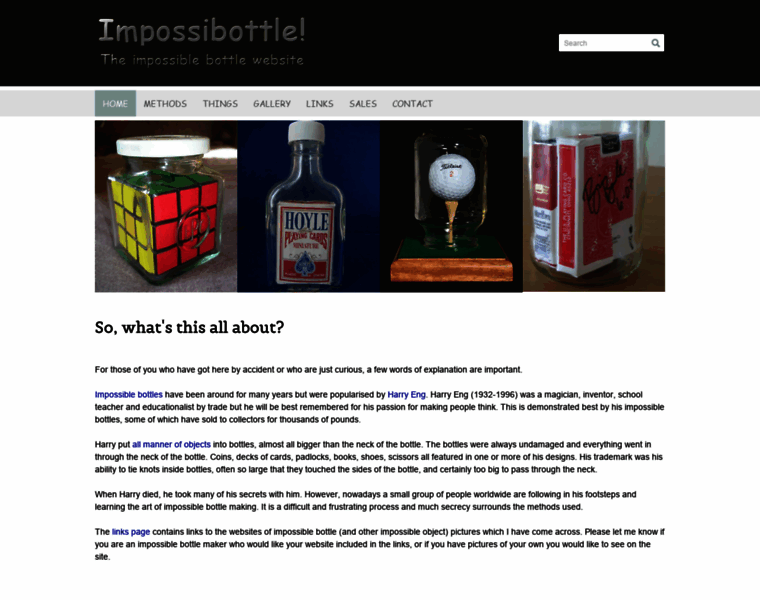 Impossibottle.co.uk thumbnail