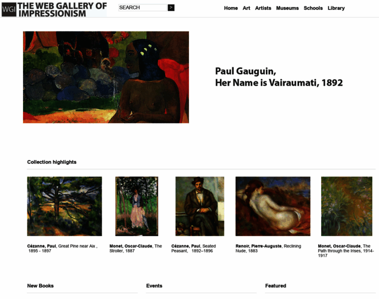 Impressionistsgallery.co.uk thumbnail