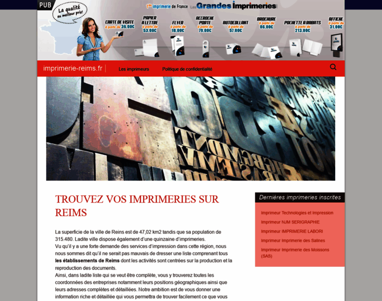 Imprimerie-reims.fr thumbnail