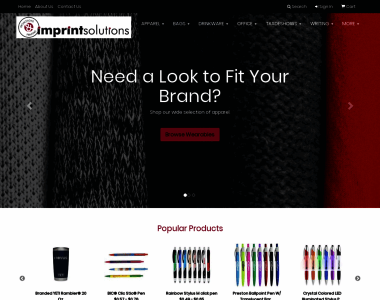 Imprint-solutions.com thumbnail