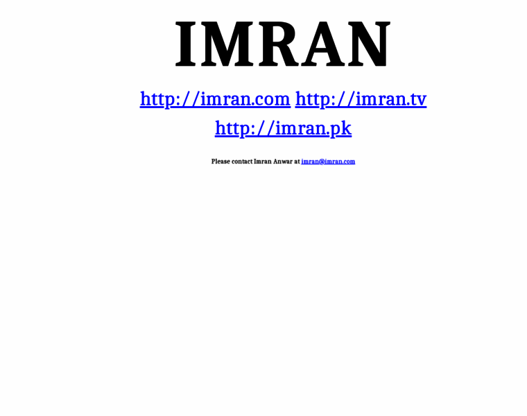 Imran.net thumbnail