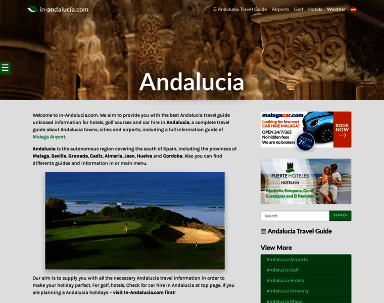 In-andalucia.com thumbnail