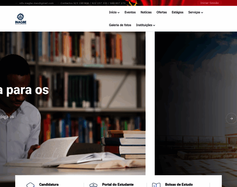 inagbe.gov.ao at Website Informer. INAGBE. Visit INAGBE Gov.