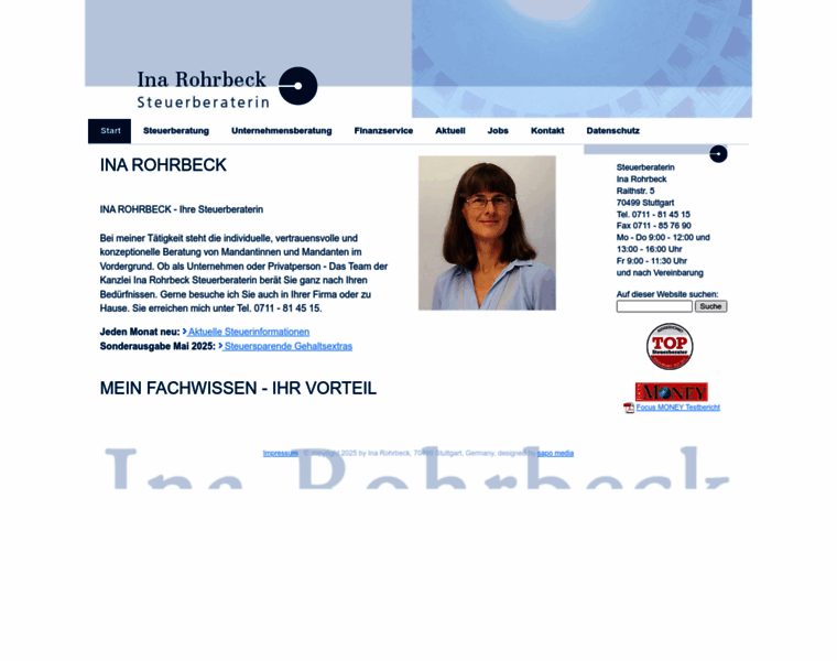 Inarohrbeck.de thumbnail