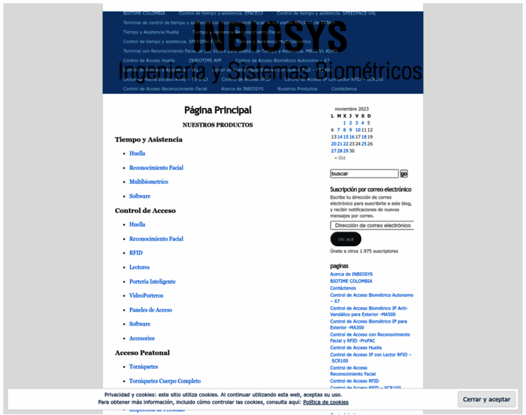 Inbiosys.com.co thumbnail