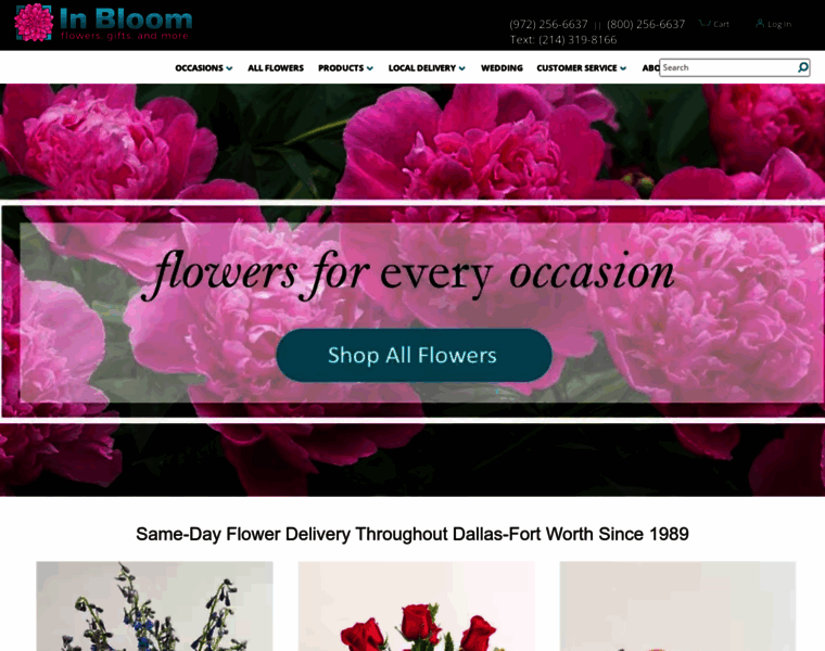 Inbloomflowers.com thumbnail