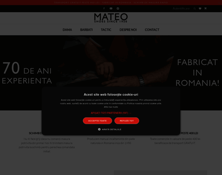 Incaltaminte-mateo.ro thumbnail