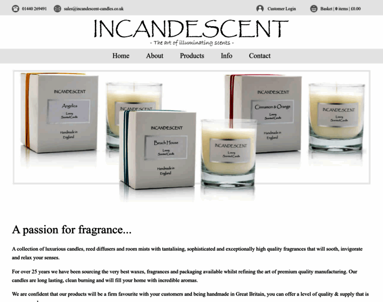 Incandescent-candles.co.uk thumbnail