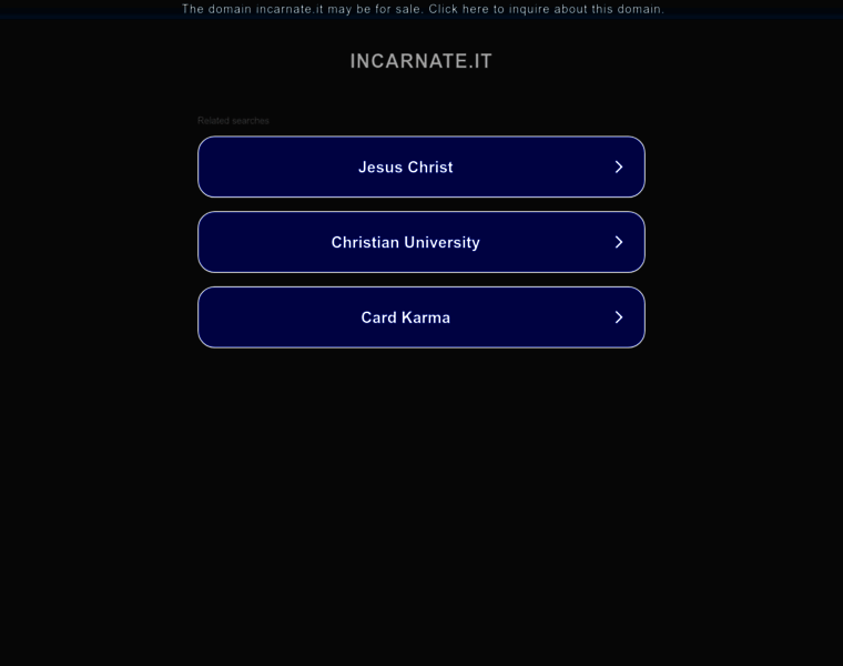 Incarnate.it thumbnail