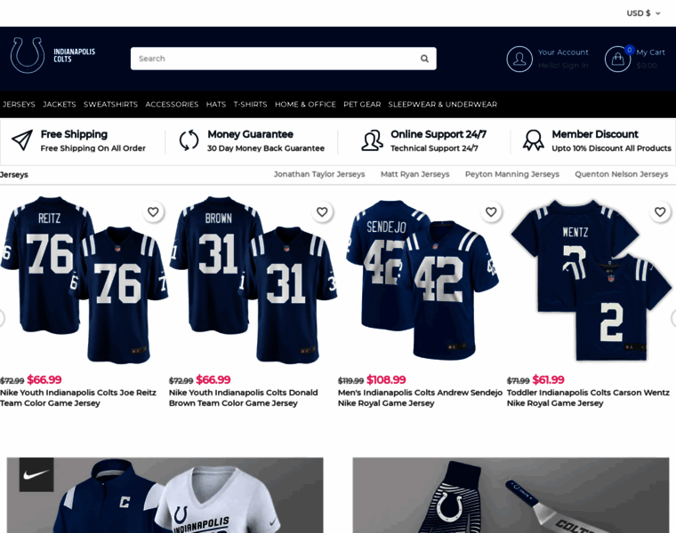 Incoltsstore.com thumbnail