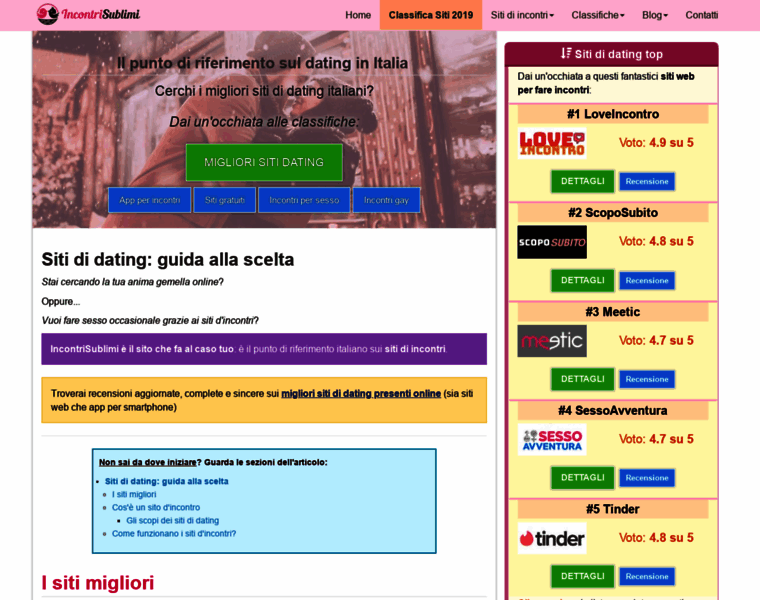 Incontrisublimi.com thumbnail
