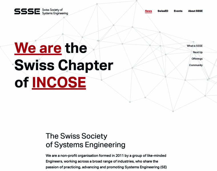 incose.ch at WI. News | The Swiss Society of Systems Engineering