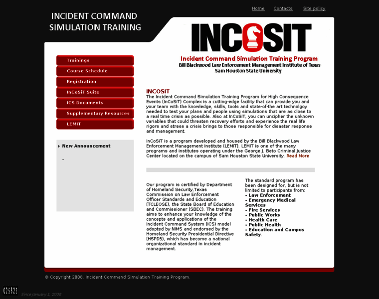 Incosit.org thumbnail
