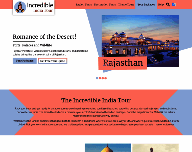 Incredibleindia-tour.org thumbnail