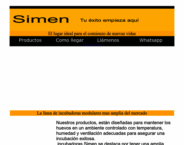 Incubadoras-simen.com.ar thumbnail