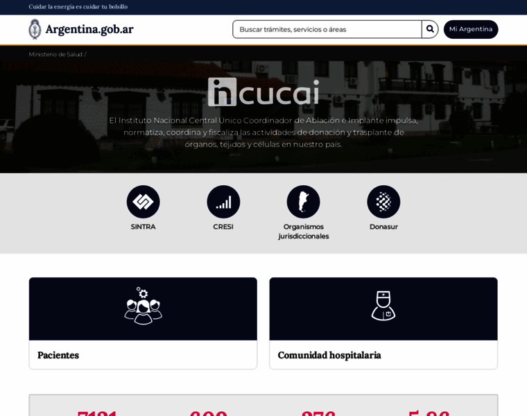 Incucai.gov.ar thumbnail