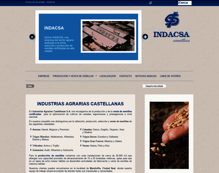 Indacsa.com thumbnail