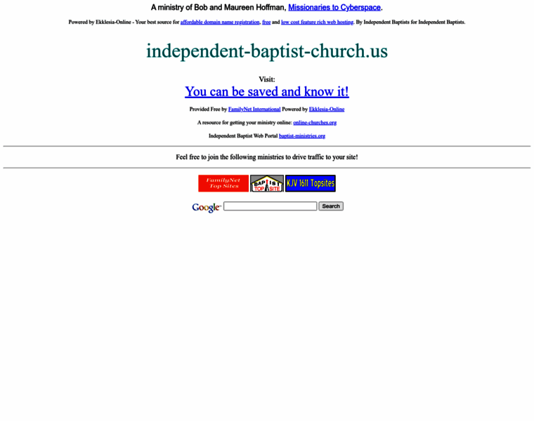 Independent-baptist-church.us thumbnail