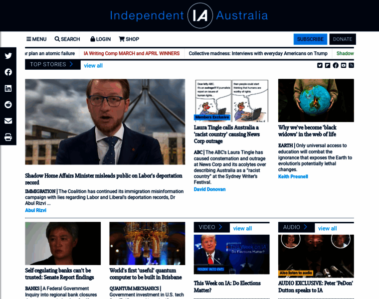 Independentaustralia.net thumbnail