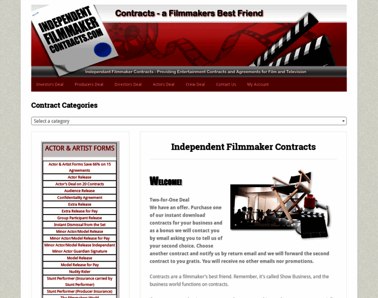 Independentfilmmakercontracts.com thumbnail