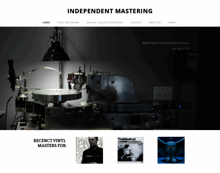 Independentmastering.com thumbnail