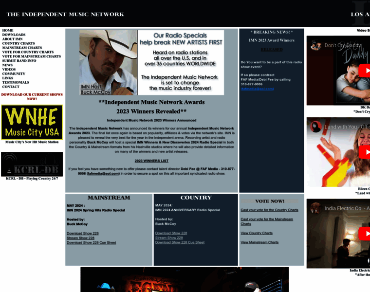 Independentmusicnetwork.com thumbnail