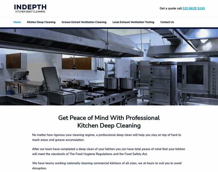 Indepthdeepcleaningservices.co.uk thumbnail