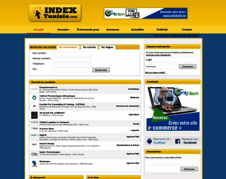 Index-tunisie.com thumbnail